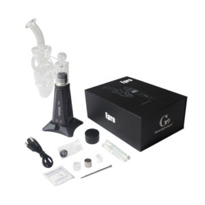 G9 Portable Enail Dab rig w/ Glass Bubbler