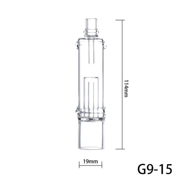 Glass Bubbler For G9 Gdip | Electric Nectar Collector Accessories
