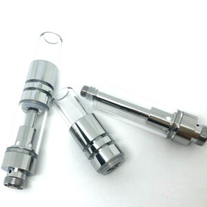 Glass Mouthpiece CBD Ceramic Coil Cartridge