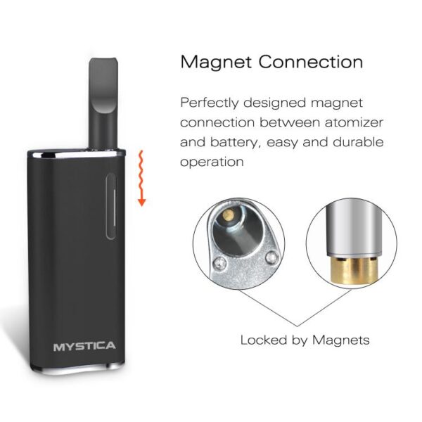 Mystica VV 510 Thread Battery | Vape Battery For CBD/THC Cartridge