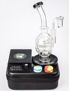 Quartz Enail W/ “Skull” Dab Rig Bundle